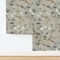 Neutral Calm Ginkgo Boho Leaves Earth Tones Serene Tan Vines Scandi Nature Japandi Custom Pre-pasted Wallpaper by Spoonflower Pre-Pasted Wallpaper 2FT Wide